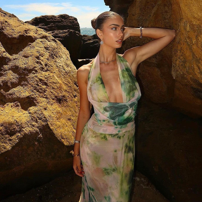 Nivora Halter Maxi Set