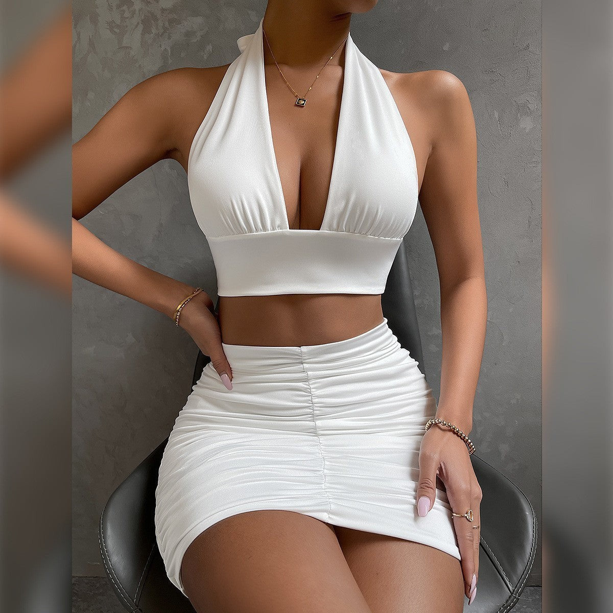 Virelle Two-Piece Skirt Set